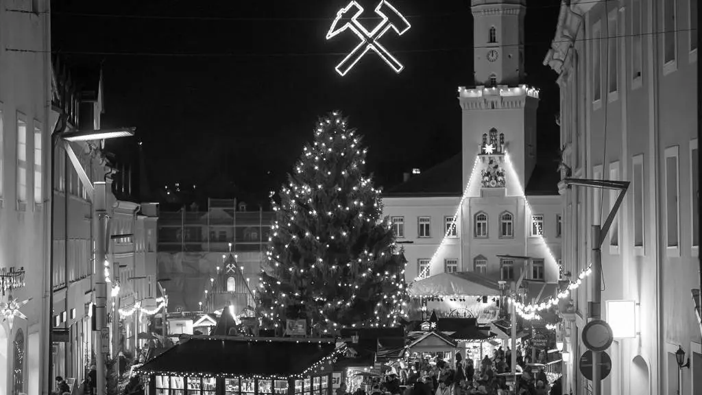 Haus Ilse Lichtelfest Schneeberg Aue Bad Schlema